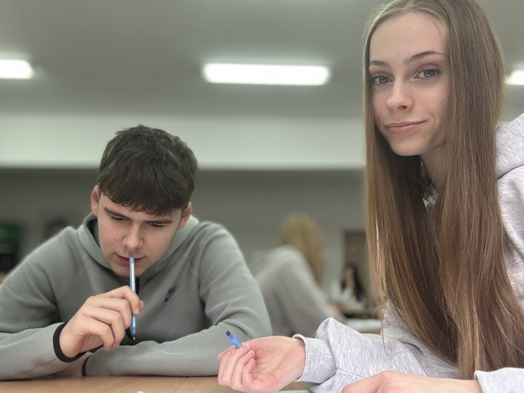 Reprezentanci klasy 2TE TL - technik ekonomista/technik logistyk