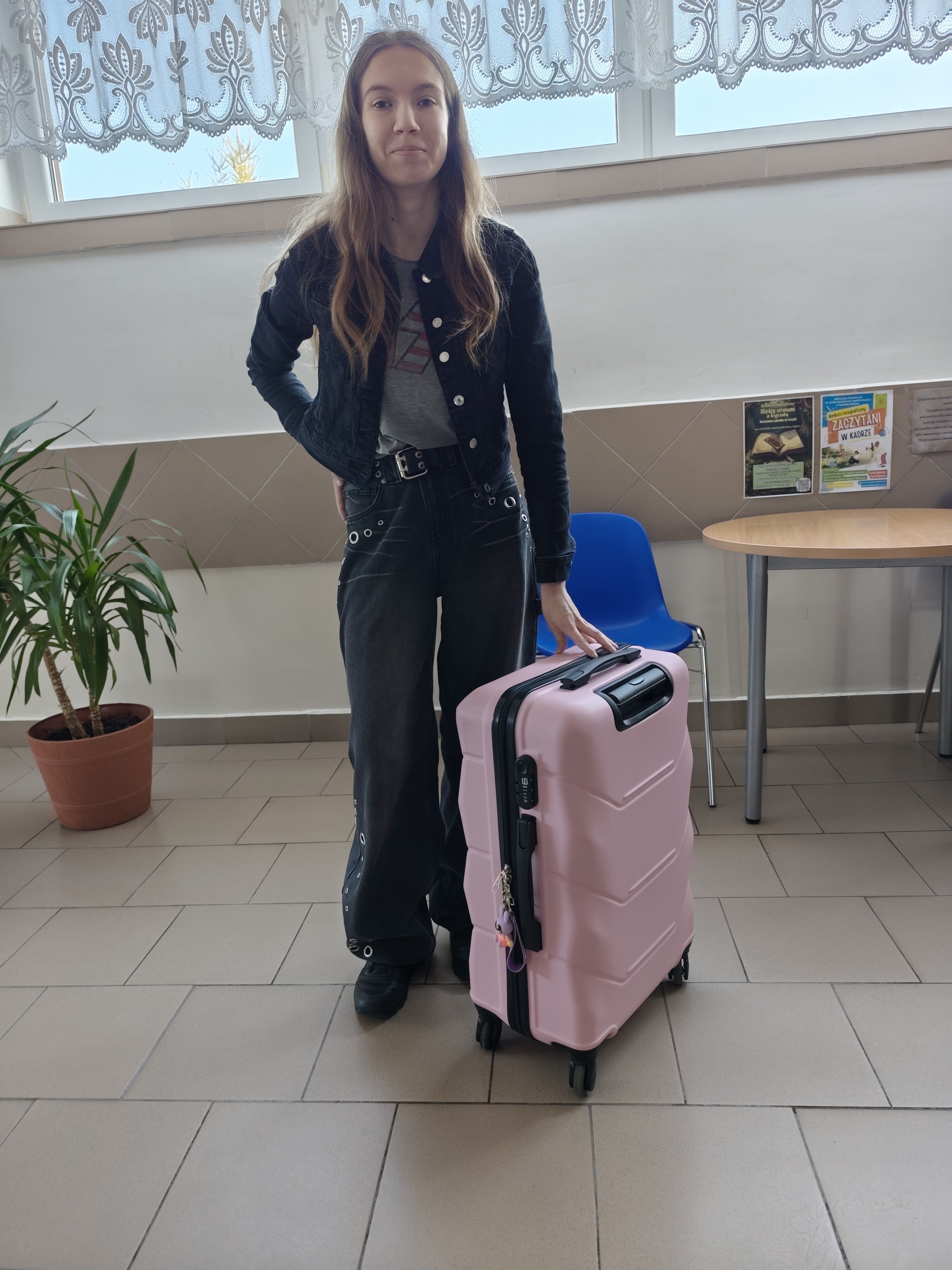 Uczennica klasy 4 TI