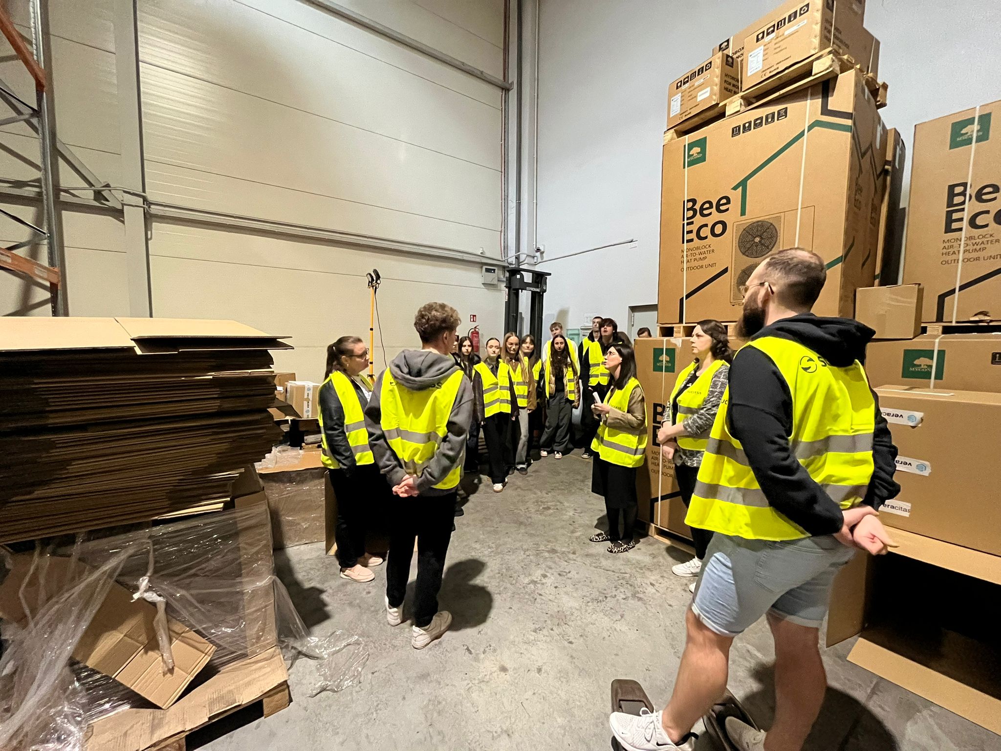 Nasi Logistycy podczas wyjazdu do Chełma