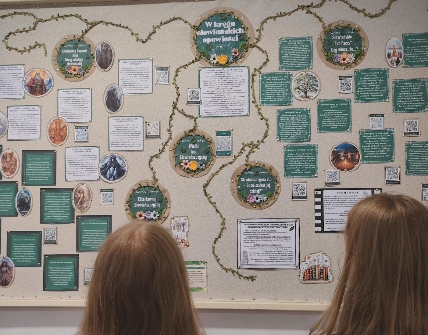 Gazetka promująca wydarzenie - wykonana przez Panią Emilię Salak 