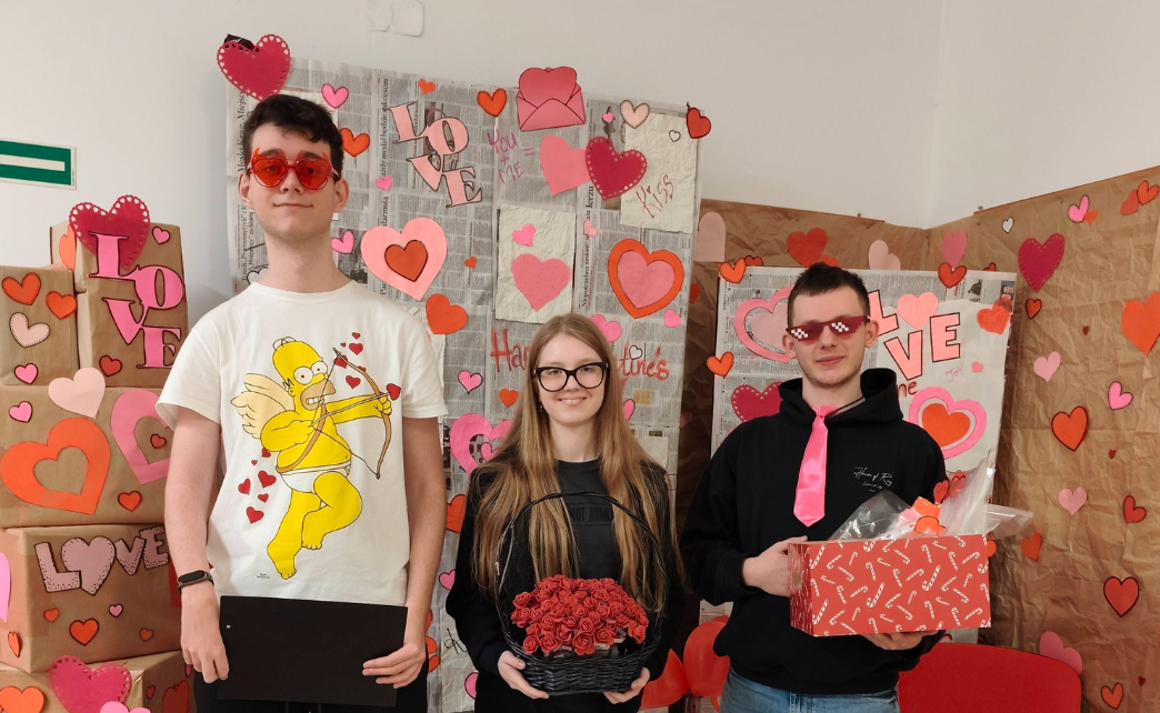 Przedstawiciele Samorządu Uczniowskiego