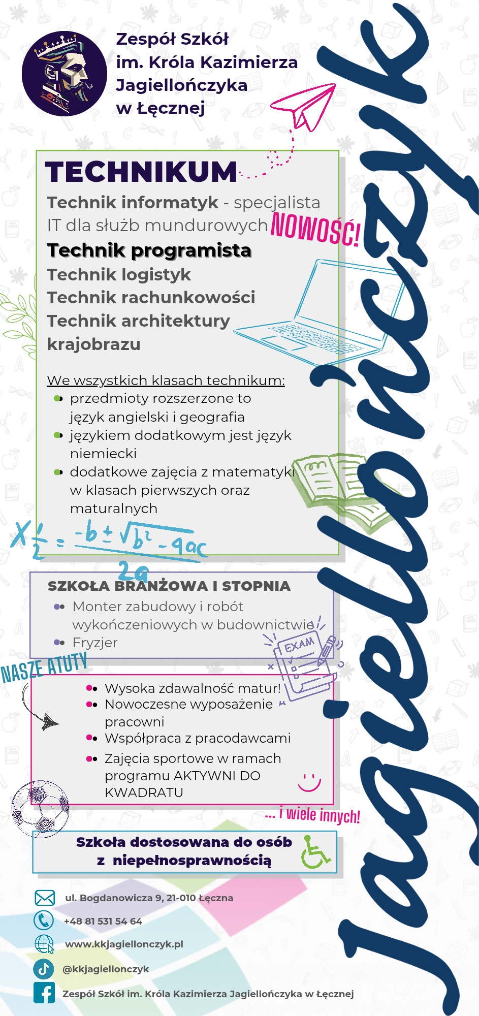 Ulotka - Technikum